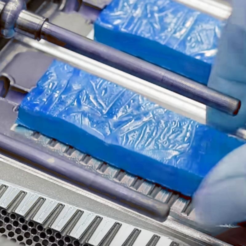 Silikon-weißer Silikonkautschuk 6.5Mpa 7.5Mpa 8% Zugverformungsrest-MVQ für Automobilteile